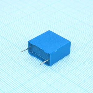 B32652A6224J000, Конденсатор металлоплёночный полипропиленовый 0.22мкФ 630В ±5% (18х9х17.5мм) радиальный в пластиковом прямоугольном корпусе 15мм 110°С автомобильного применения россыпь