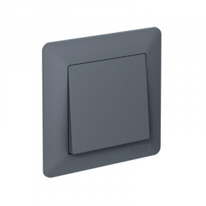 ATLASDESIGN AIR 1-постовая РАМКА, ГРИФЕЛЬ/дымчатый черный ATN220701