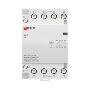 Контактор модульный КМ 25А 4NC (3 мод.) PROxima km-3-25-04