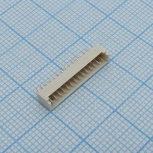 530471410, Разъем типа провод-плата, вертикальный, 1.25 мм, 14 контакт(-ов), Штыревой Разъем