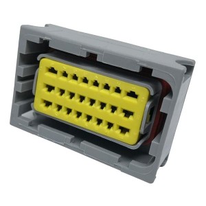 211PC249S8033, Автомобильные разъемы 24W FEM HSNG GRAY SEALED