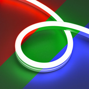 Лента герметичная MOONLIGHT-SIDE-B84-12x24mm 24V RGB (12 W/m, IP68, 5m, wire x2) 042751, Гибкая герметичная лента (неон серии MOONLIGHT), сечение 12х24 мм. Светодиоды SMD5060 84 шт/м. Цвет свечения RGB, угол излучения 115°. Мощность 12 Вт/м, питание 24 В. Класс пылевлагозащиты IP68. Размеры 5000х12х24 мм. Мин. отрезок 83 мм. Горизонтальный из