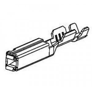1393367-1 (Mouser Reel), Автомобильные разъемы MQS PIN 24-22 CU/SN Reel of 1000