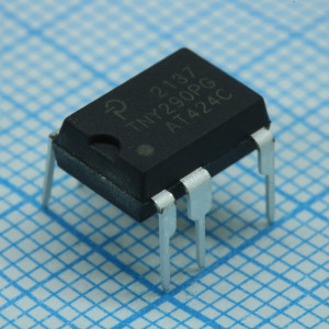 TNY290PG, AC-DC импульсный преобразователь с ключом в ждущем режиме 124....140кГц лента на катушке 7-Pin PDIP-C