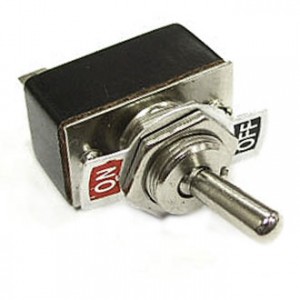 KN3-1 ON-OFF, Тумблер ON-OFF (2c) 3А 250В контакты под пайку