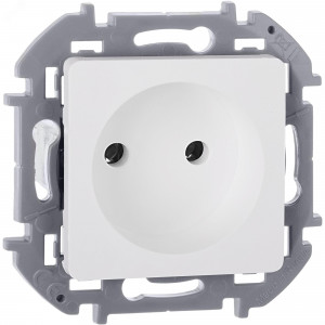 Розетка 1-м СП Inspiria 16А IP20 250В 2P механизм бел. Leg 673710