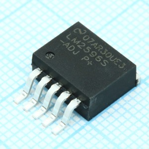LM2596SX-ADJ/NOPB, Преобразователь постоянного тока понижающий подстраиваемый 3А