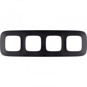 Рамка 4-м Valena Allure универс. матов. черн. 754404
