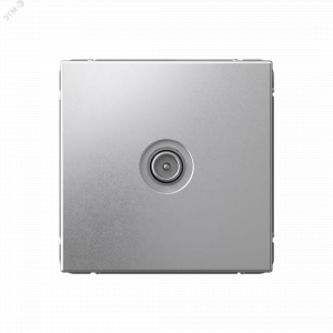 ARTGALLERY TV ТВ розетка проходная 4DB, механизм, алюминий GAL000392