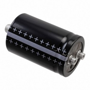 B41570E8109Q000, Алюминиевый электролитический конденсатор 63В 10000мкФ с резьбовой шпилькой. В комплект поставки конденсаторов, произведённых после 01.12.2018, гайки/шайбы не входят