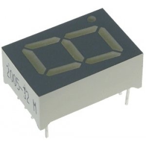 SA56-21GWA, 1 разрядный индикатор 14,2мм/зеленый/568нм/3-10.5мкд/ОА