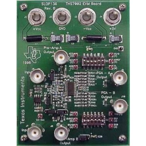 THS7002EVM, Средства разработки интегральных схем (ИС) усилителей THS7002 Hi-Spd Amp Eval Mod