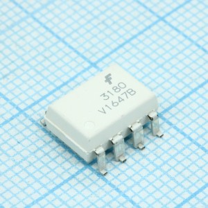 FOD3180S, Высокоскоростной оптодрайвер MOSFET 2,5А / 200нс / Uпит.=10…20В/ Uизол.=5000В