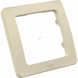 MASTER Рамка на 1 пост, слоновая кость Р401-01