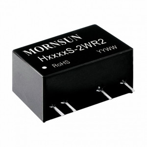 H1212S-2WR2, Преобразователь DC/DC 2 Вт, вход 12 VDC, выход 12 VDC, 0,167 A, SIP на плату