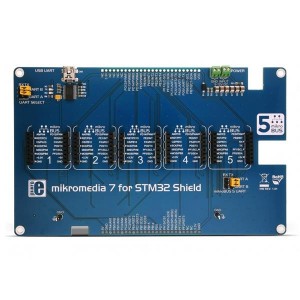 MIKROE-2812, Дочерние и отладочные платы mikromedia 7 for STM32 Shield
