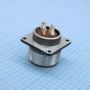 ШР28П4ЭШ5 ВИЛКА (SZC), Вилка приборная без патрубка 4 контакта