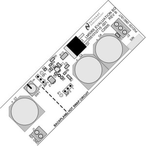 LM5069EVAL/NOPB, Средства разработки интегральных схем (ИС) управления питанием LM5069 EVAL BOARD
