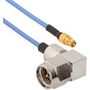 7029-3245, Соединения РЧ-кабелей SMA M RA to SMPM F 0.047 Cable 12in