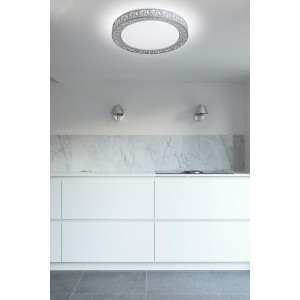 Светильник светодиодный PREMIUM Loft-B 55Вт 230В 3000-6500К 4400лм IP40 390х105мм настенно-потолоч. управляемый с пультом ДУ КОСМОС KSLofG55W