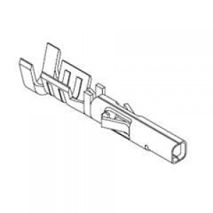 45773-0053, Проводные клеммы и зажимы MicroFit 3.0 Crp ter rm w/Lube 30Au 20-24
