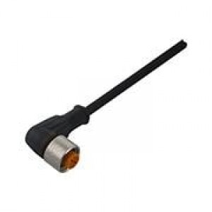 CONB14NF-A5, Кабели для датчиков / Кабели для приводов CON M12 4W ANG 5M PVC