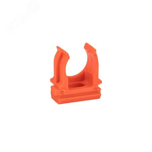 Крепеж-клипса d16 мм (10 шт) оранжевая Plast derj-z-16o