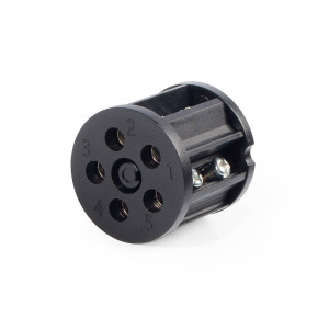 FFC-33/5Р-IP68, Кабельный коннектор ответвитель T-образный герметичный, 5 контактов сечение жил от 0.5 до 4мм2, внешний диаметр кабеля от 8 до 14мм, IP68