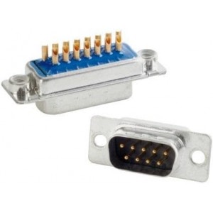 164A17169X, Соединители с высокой плотностью контактов D-Sub 26P HD Socket Solder pin TH Hole