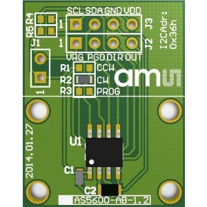 AS5600-SO_EK_AB, Инструменты разработки магнитного датчика AS5600 Magnetic Sensor 12-Bit Kit