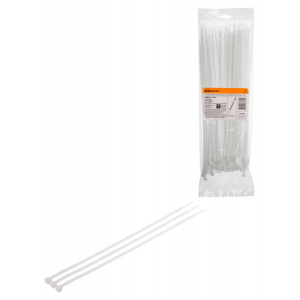 Хомут 4,8х300 мм морозостойкий (белый) (100 шт) SQ0515-1109