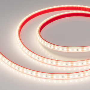 Лента герметичная RTW-PFS-A120-11mm 12V Day4000 (9.6 W/m, IP68, 2835, 5m) 034002, Светодиодная лента RTW-PFS-A120, герметичная IP68 (PFS-полная силиконовая экструзия). Светодиоды 2835, 120 шт/м (600 шт на 5 м), белая плата, ширина 11 мм, скотч 3M. Цвет ДНЕВНОЙ 4000 K, цветопередача CRI>85, угол 120°. Питание 12V, мощность 9.6 Вт/м (48