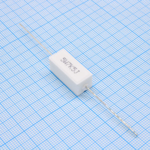 SQP5007K5JBP, Резистор керамический цементный аксиальный (SQP) 5Вт 7.5кОм ±5%