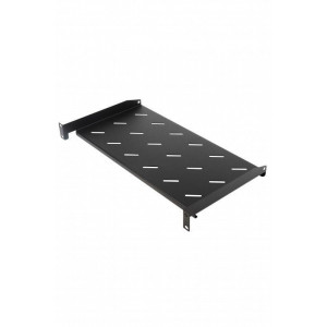 Полка угловая TAL3-1U-250-RAL9005 с перфорацией 19дюйм 1U ширина 440мм глубина 250мм черн. (RAL 9005) 431067