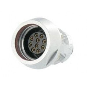 JBXEC2G07FCSDS, Цилиндрические защелкивающиеся разъемы 7P Socket Receptacle Crimp Shell Size 2