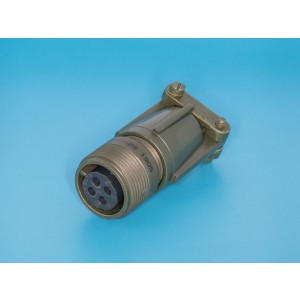 MS3101E-14S-2S, Разъём серии MS  4 контакта, гнездо на кабель, наружная резьба