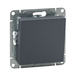 Механизм выключателя, одноклавишный, проходной, графит Эпика EKF UP1-SWG-11