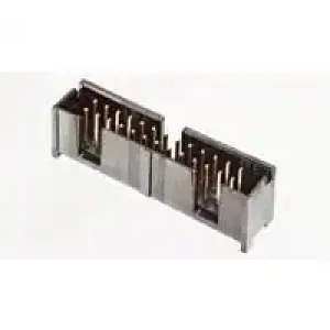 1761681-5, Соединитель защищенный (4 стороны) 14 контакт(-ов) 2.54мм луженый прямой монтаж в отверстие