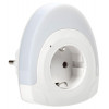 Светильник-ночник 002 овал розетка 220В LDNN1-002-OV-P-00-S-K01