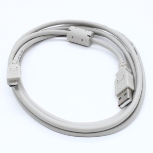 9483M-1,8M, Кабель USB, тип А - micro USB, вилка-вилка, с ферритовым кольцом, 1.8 метра