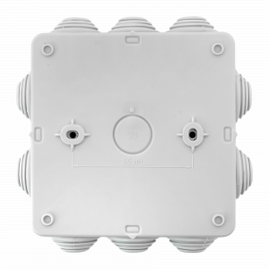 Коробка уравнивания потенциалов КУП-030-014 с крышкой наружная (100х100х50) для прямого монтажа, 10 мембр. вводов серая IP55 EKF plc-kmr-030-014-g