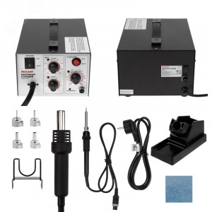 Паяльная станция R852, Паяльная станция (паяльник + фен), модель R852, компрессорная, 100-480°C