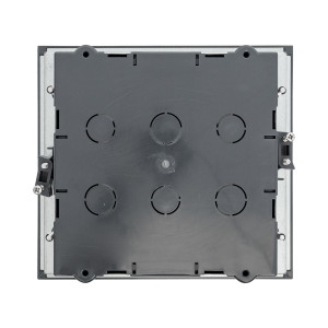 Лючок напольный с изменяемой глубиной C-Line 12 (с горизонтально расположенной приборной рамкой) EKF cl-ln-k-12