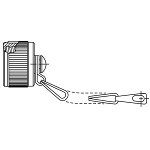 D38999/33F09R, Круговой мил / технические характеристики инструментов, аппаратного оборудования и дополнительных комплектующих SZ 9 ALU RECP COVER