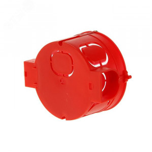 Коробка установочная СП 65х40 с саморезами IP30 10180С