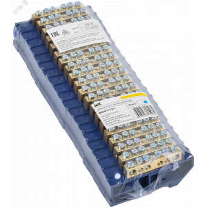 Шина нулевая на DIN-изол. ШНИ-8х12-6-Д-С YNN10-812-6D-K07