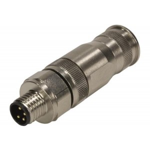 21023691401, Цилиндрические метрические разъемы M8Screw-4P-M-STRSHLD A-CODED
