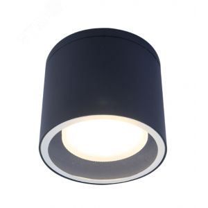 Светильник настенно-потолочный спот WL40 BK GX53, черный, IP54 Б0054414