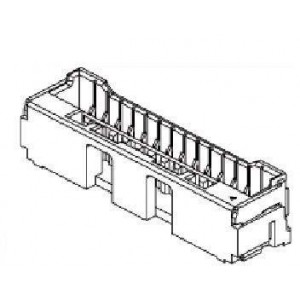 502584-0770, Проводные клеммы и зажимы CLIKMATE PCB RECPT 7P VT TIN BEIGE