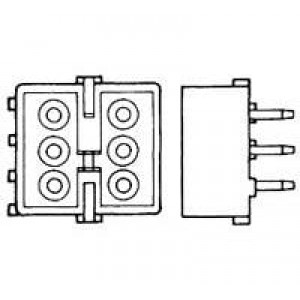 1-380991-0, Штыревые и гнездовые соединители CONN PCM 10 POS TIN